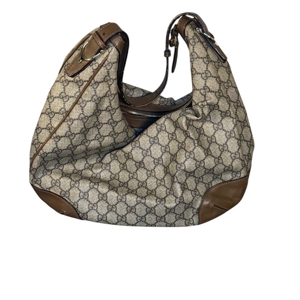 Gucci Hobo GG Canvas Bag